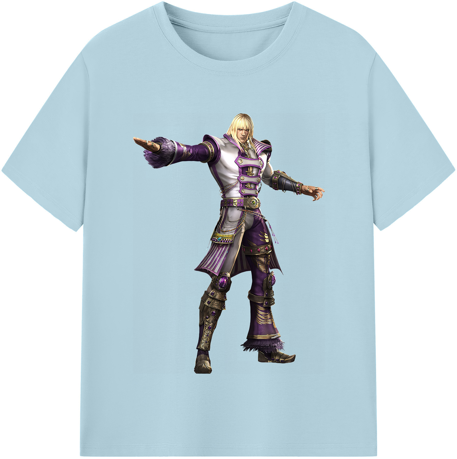 （画像用） 北斗の拳 Fist of the North Star 綿100％半袖Tシャツ（フロントプリント）